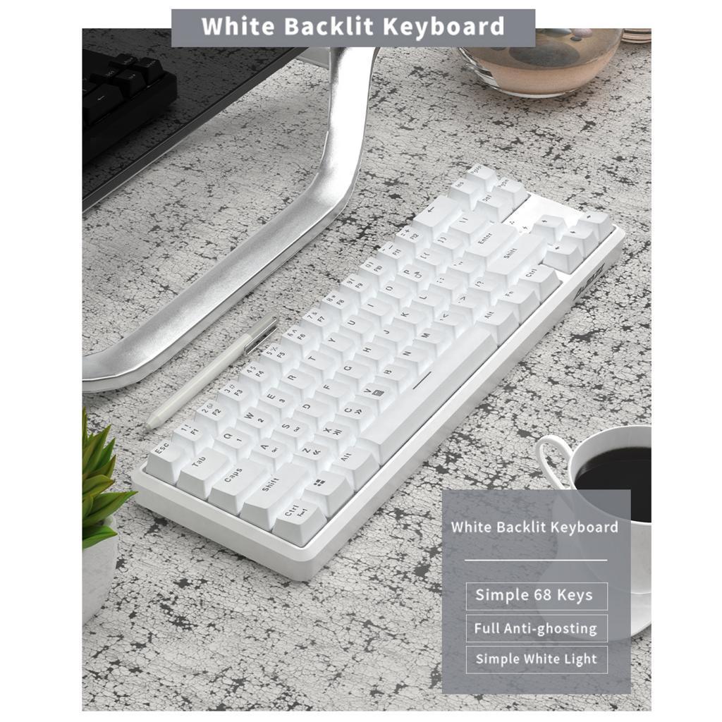 Wired/Wireless Dual Mode Gaming Mechanical Keyboard