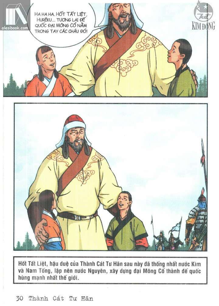 thành cát tư hãn chapter 81 9