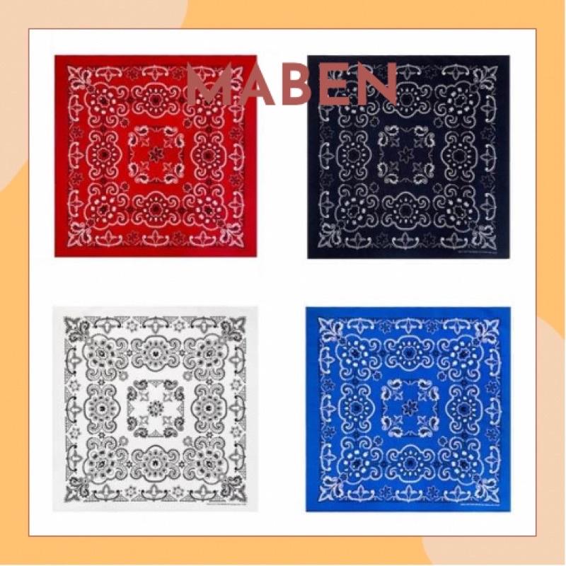 Khăn bandana cotton size 68x68cm dành cho nam