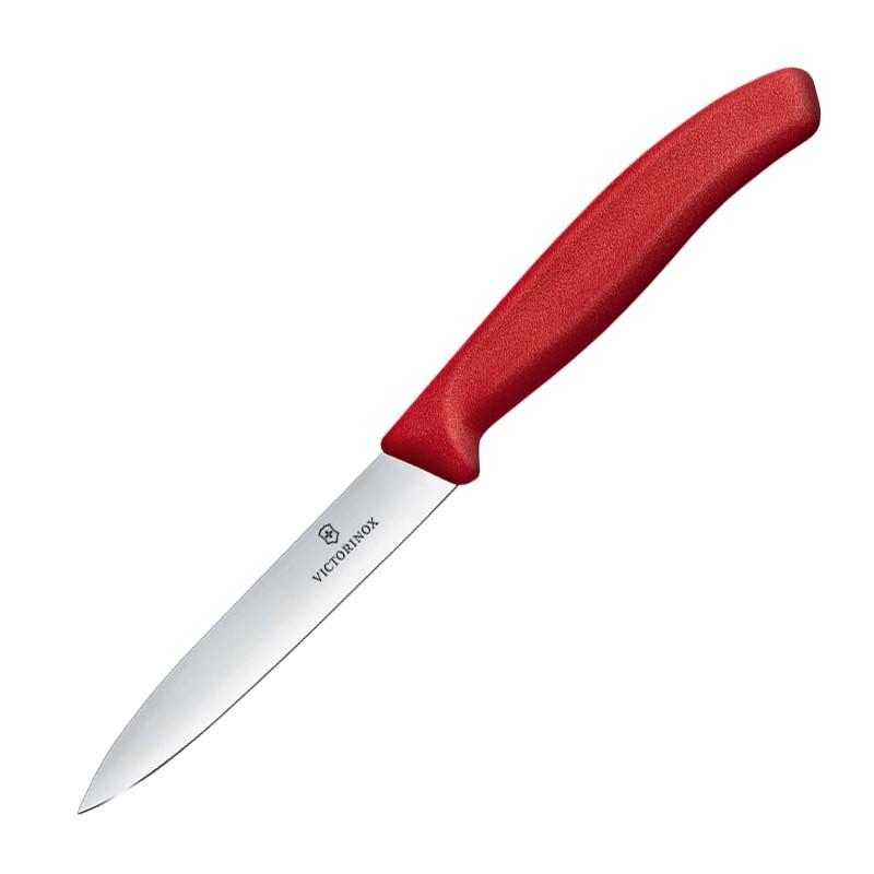 Dao bếp Victorinox Paring Knives màu đỏ (Pointed trip, 10cm) 6.7701