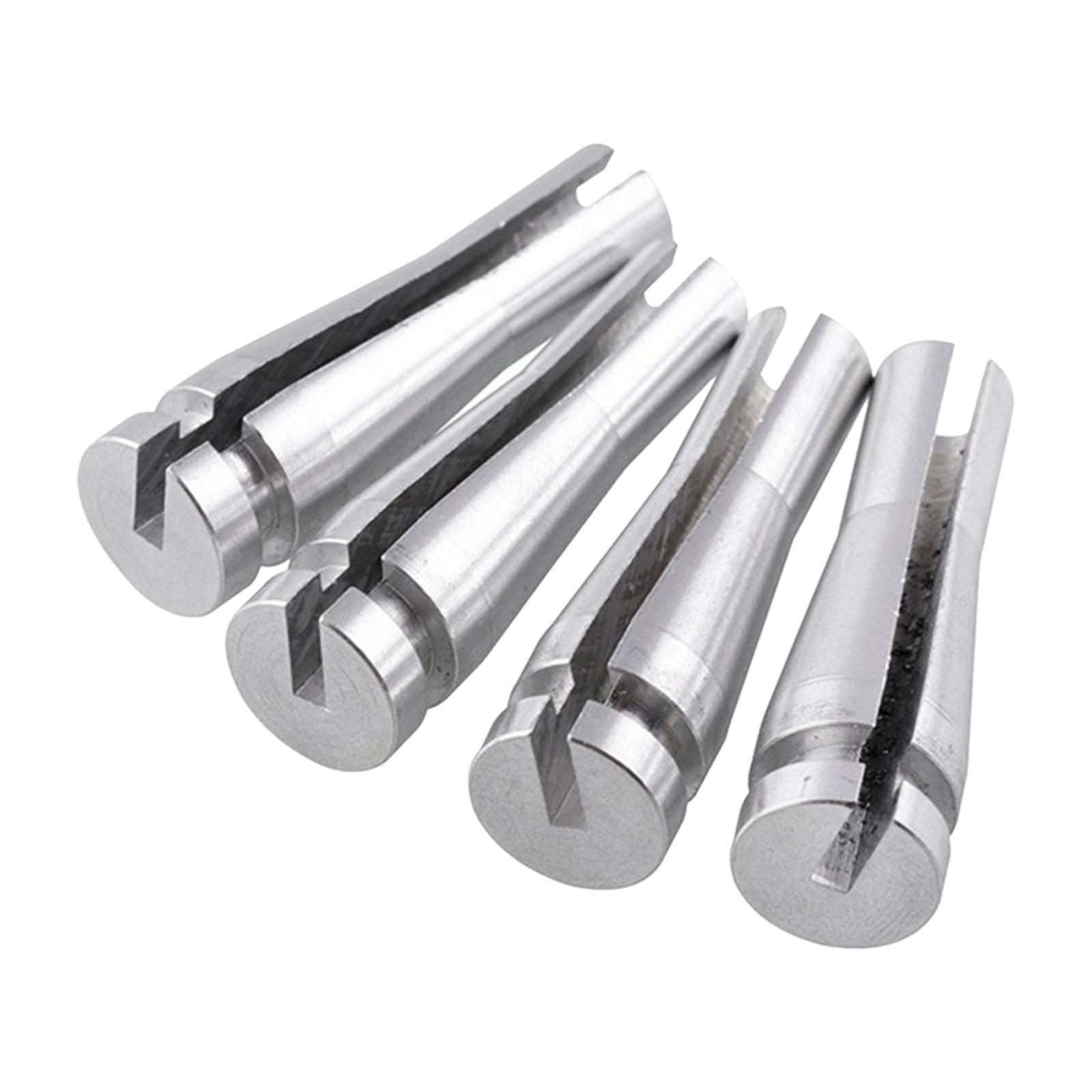 4x Car Door Latch Cable Repair , Replacement Aluminum Latch Lock Cable Ends for Good Performance Easy Installation