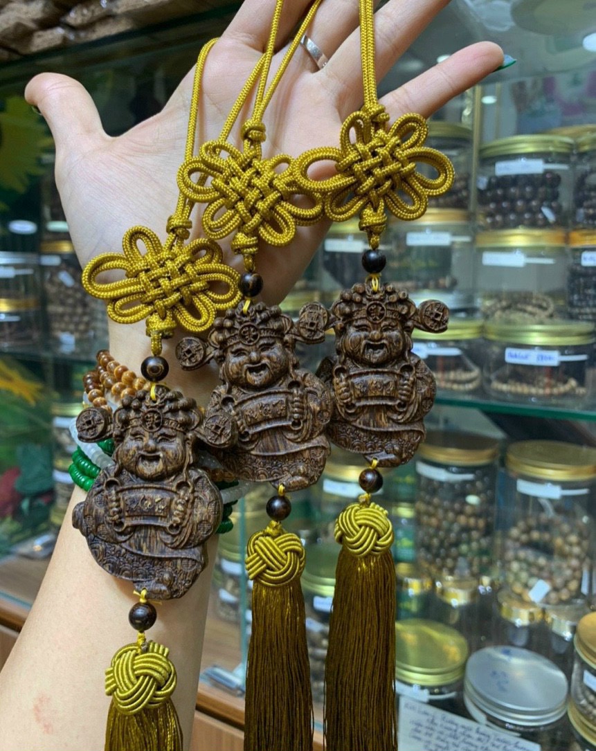 Mặt Dây Chuyền Trầm Hương Hình Phật