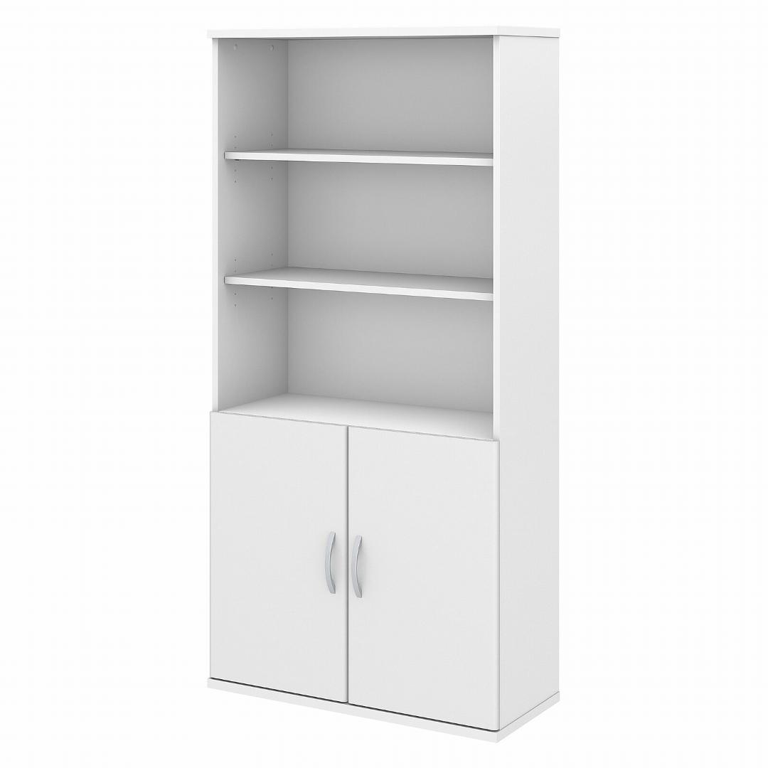 Tủ hồ sơ văn phòng gỗ hiện đại SMLIFE Olivia  | Gỗ MDF dày 17mm chống ẩm | D90xR40xC180cm