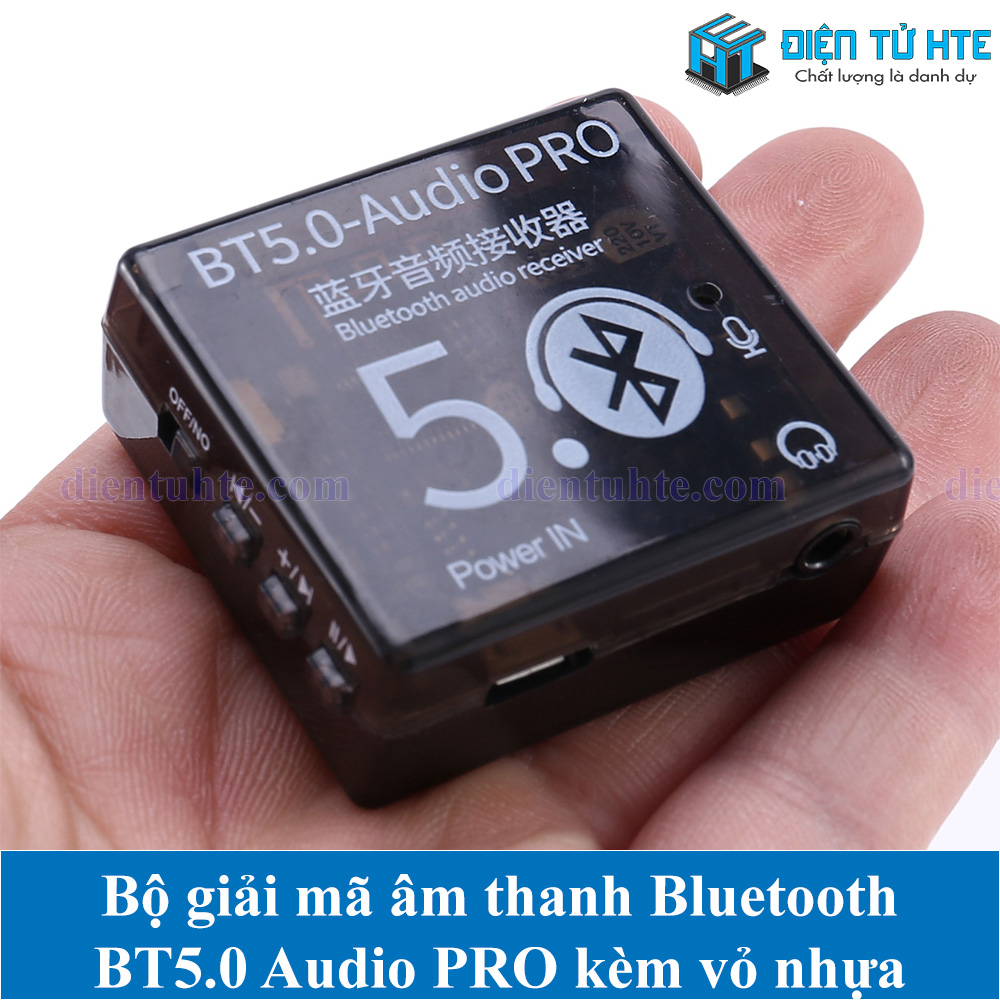 Bộ thu giải mã âm thanh Bluetooth 5.0 Lossless BT5.0-Audio PRO Kèm vỏ nhựa