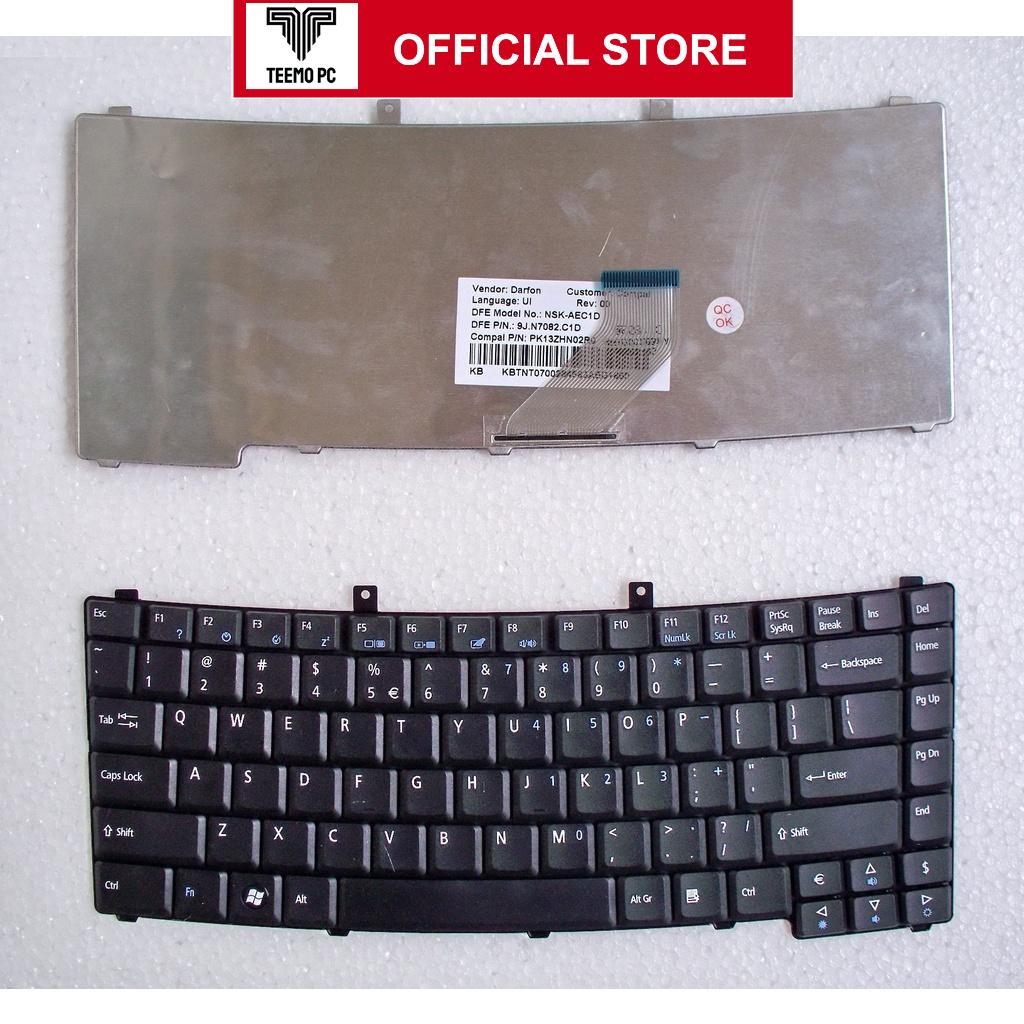 Bàn Phím Tương Thích Cho Laptop Acer 2200 Travelmate 2200 2400 2450 2700 3210 3212 3220 4150 4200 4230 4280 4650 TEEMO PC KEY1256 Hàng Nhập Khẩu