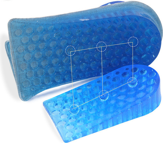 Lót Giày Tăng Chiều Cao Gel Nửa Bàn 2 lớp cao 4,5 cm