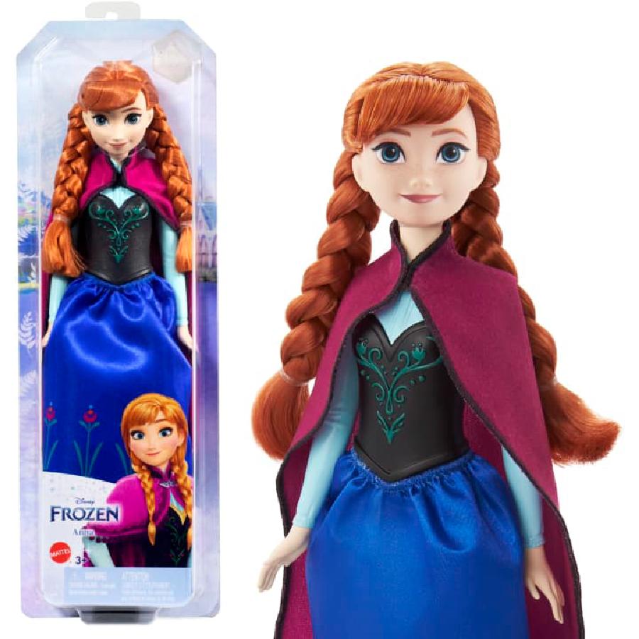 Đồ Chơi Disney Frozen - Công Chúa Anna 1 DISNEY PRINCESS MATTEL HLW49/HLW46