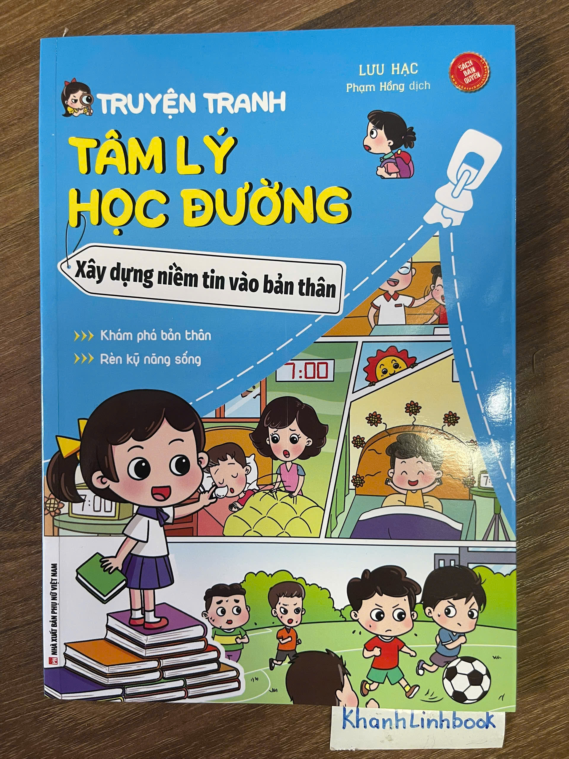 Sách - Truyện tranh tâm lý học đường - Xây dựng niềm tin vào bản thân