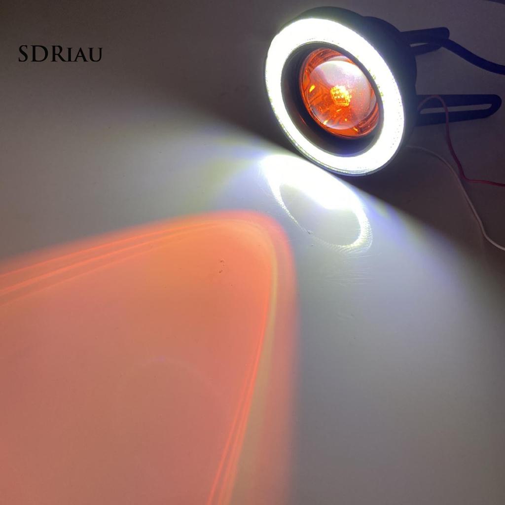 Set 2 Đèn Sương Mù 30w Điều Khiển Từ Xa 89 / 76mm 360 Độ Cho Xe Hơi