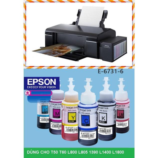 Mực in phun Epson T673 L800 L805 810 850 T50 T60 L1800 1390