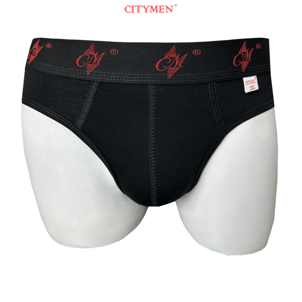 Combo 5 Quần Lót Nam vải cotton 2 chiều co giãn lưng CM hiệu CITYMEN, màu ngẫu nhiên, sịp nam - LMTK-CM2C