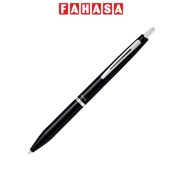 Bút Bi Ký Acro 1000 0.5 mm - Pilot BAC-1SEF-B - Mực Đen - Thân Đen Kèm Hộp