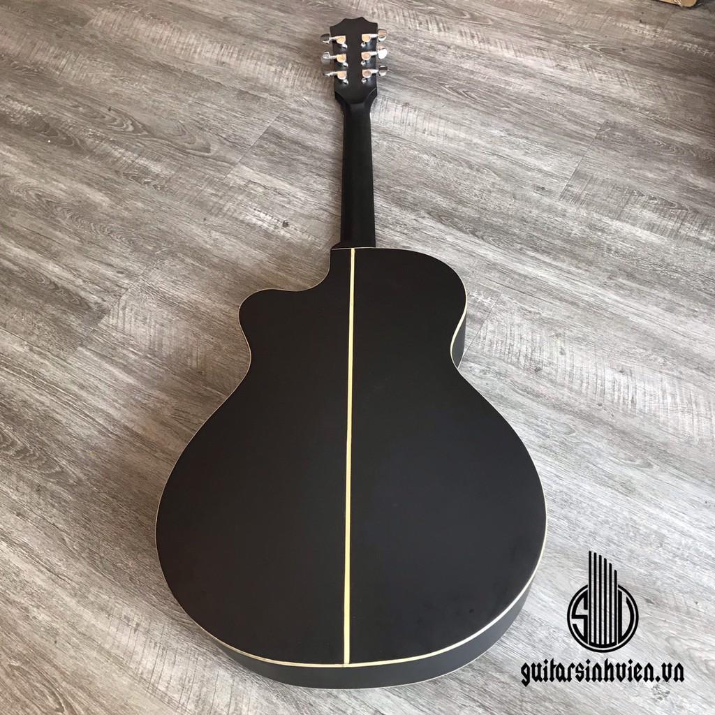 Đàn guitar acoustic SVA2 - Gỗ thịt chơi lâu dài, tặng full phụ kiện