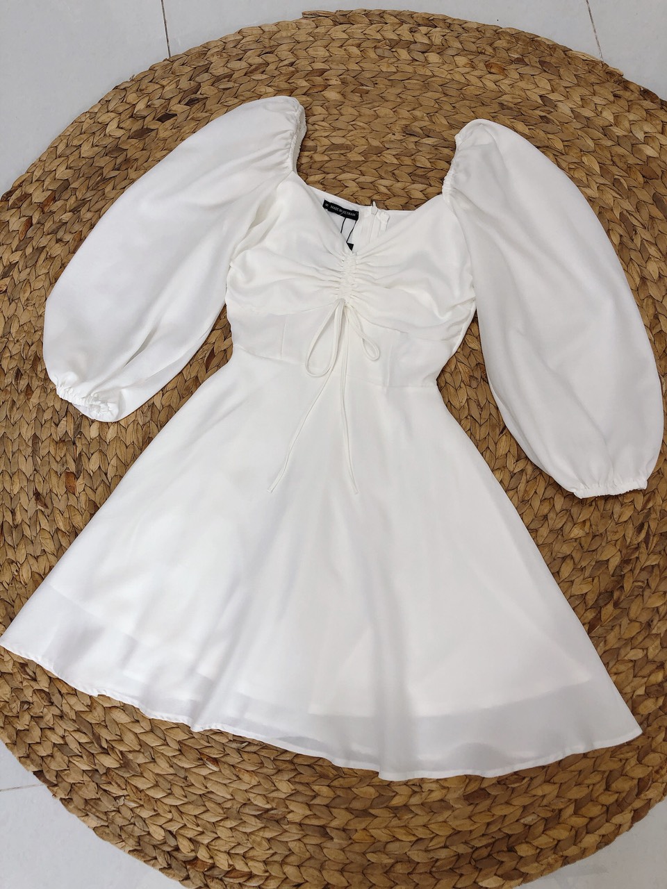 Đầm xòe rút dây thiết kế Sala dress - đầm dự tiệc thiết kế napubee