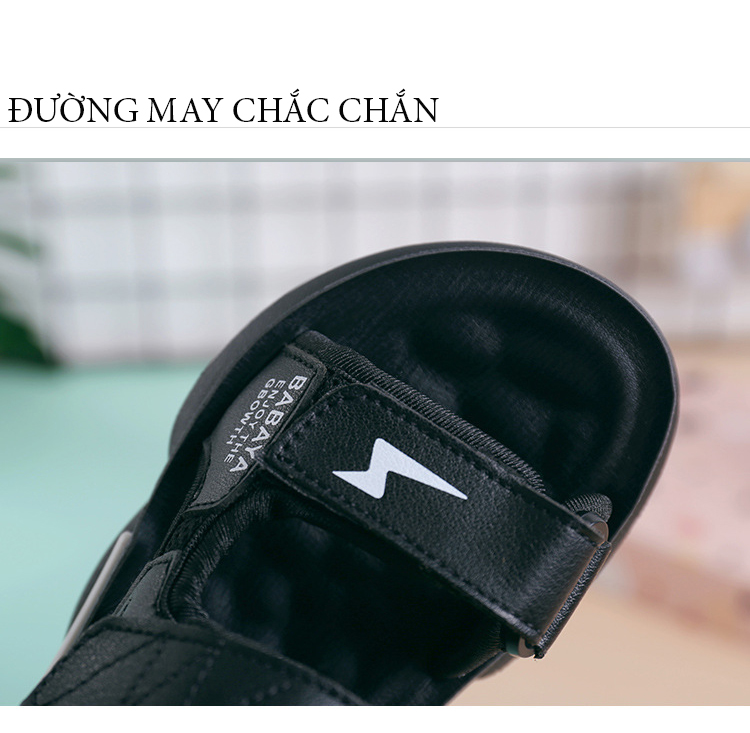 Giày Sandals đế bằng cho bé - GDS9035, giày êm nhẹ, đế chống trơn, trượt , chống mòn