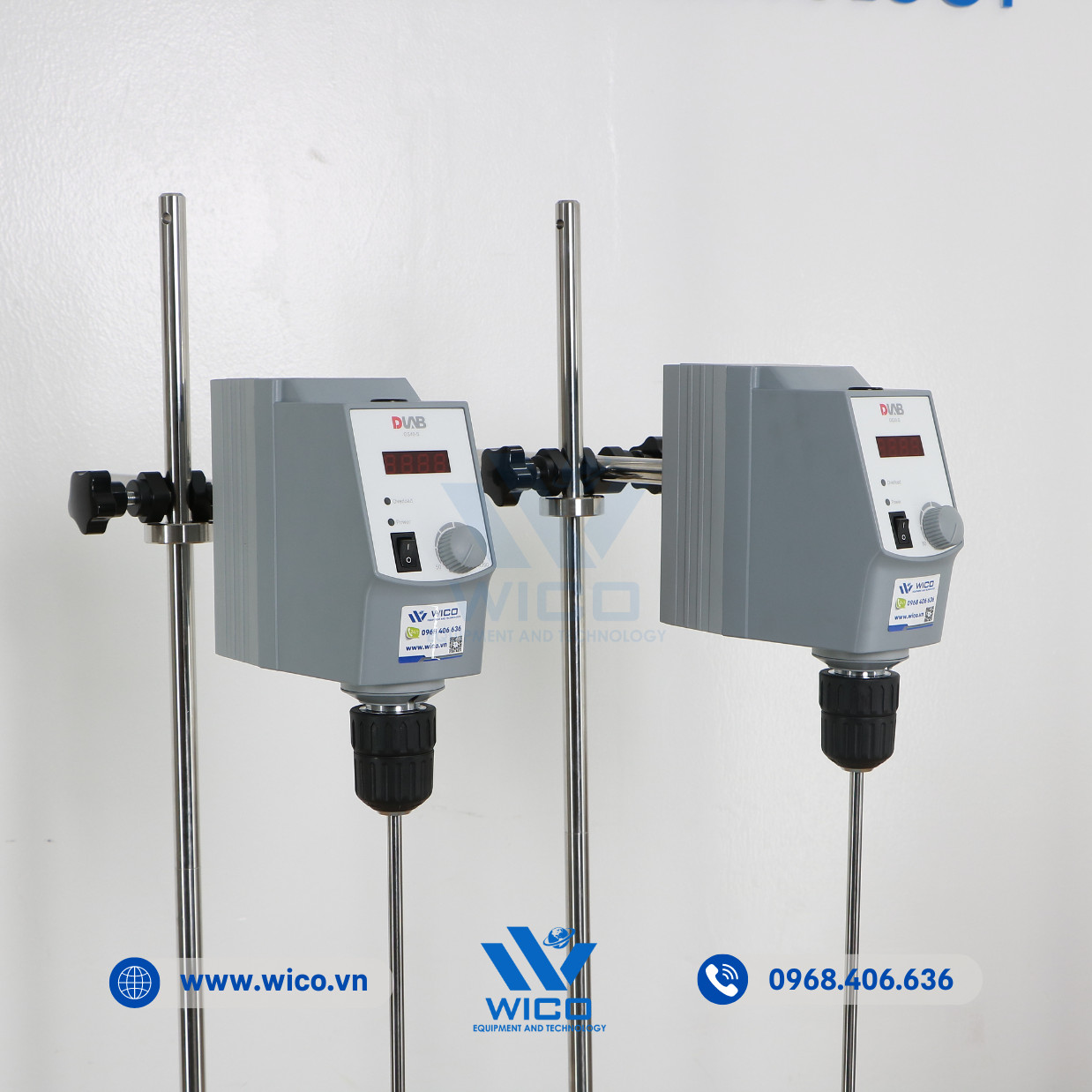 Máy Khuấy Đũa Hiển Thị Số Dlab OS20-S | 50 – 2200 vòng/phút