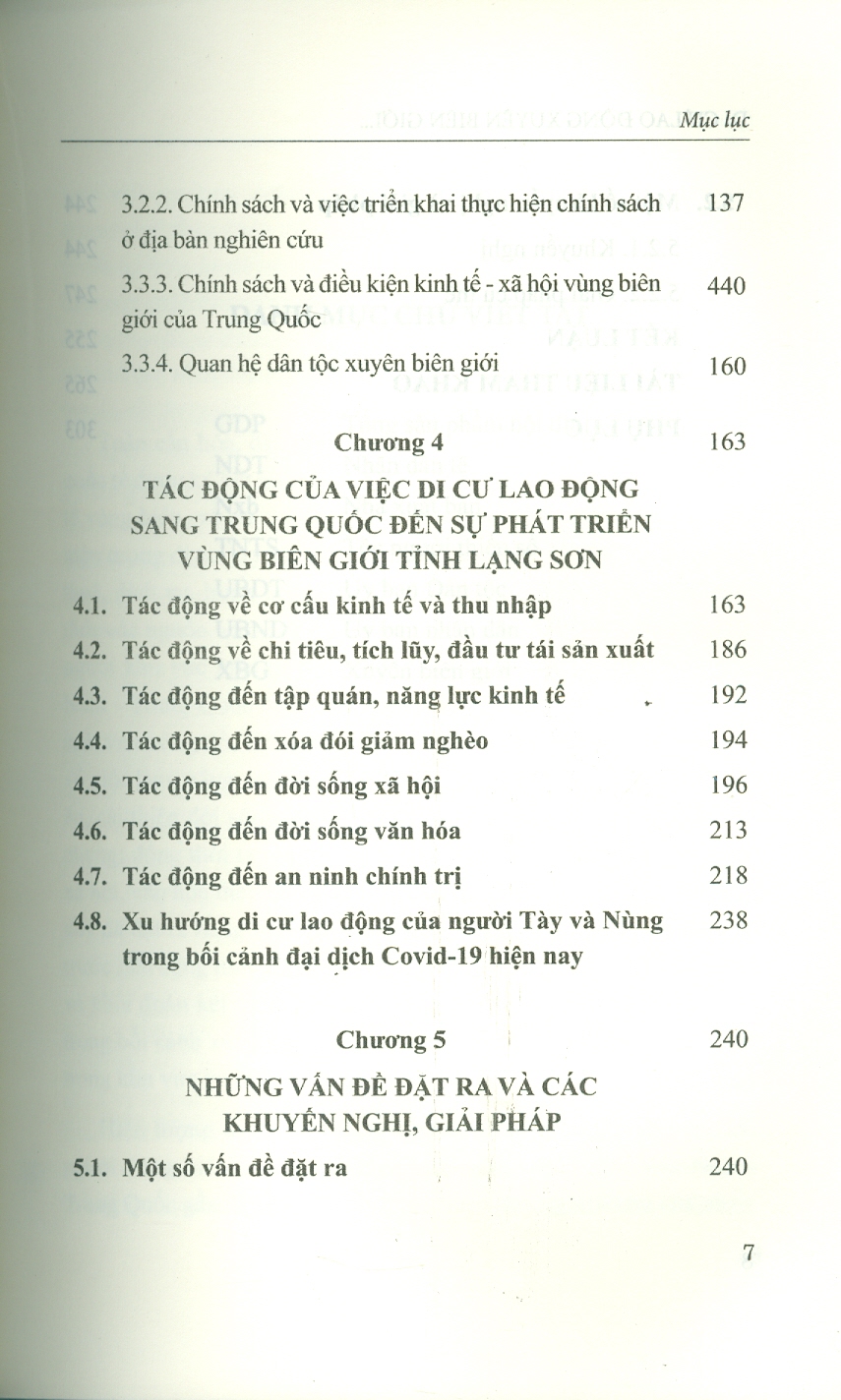 Di Cư Lao Động Xuyên Biên Giới Của Một Số Tộc Người Ở Vùng Biên Giới Việt Nam - Trung Quốc (Sách chuyên khảo) - Viện Hàn lâm Khoa học Xã hội Việt Nam - Vũ Đình Mười chủ biên