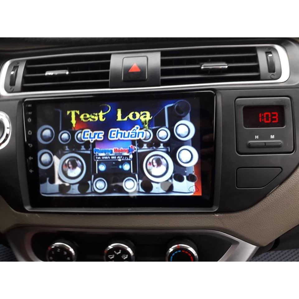 Màn Hình Android 9 inch Cho Xe KIA RIO - Đầu DVD Chạy Android Kèm Mặt Dưỡng Giắc Cho Xe KIA K3/ Rio