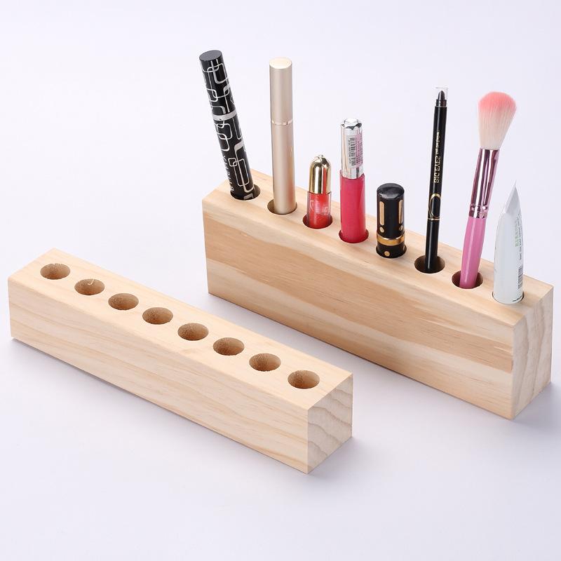 Lipstick Holder Display Cosmetic Organizer Makeup Case with Slots
