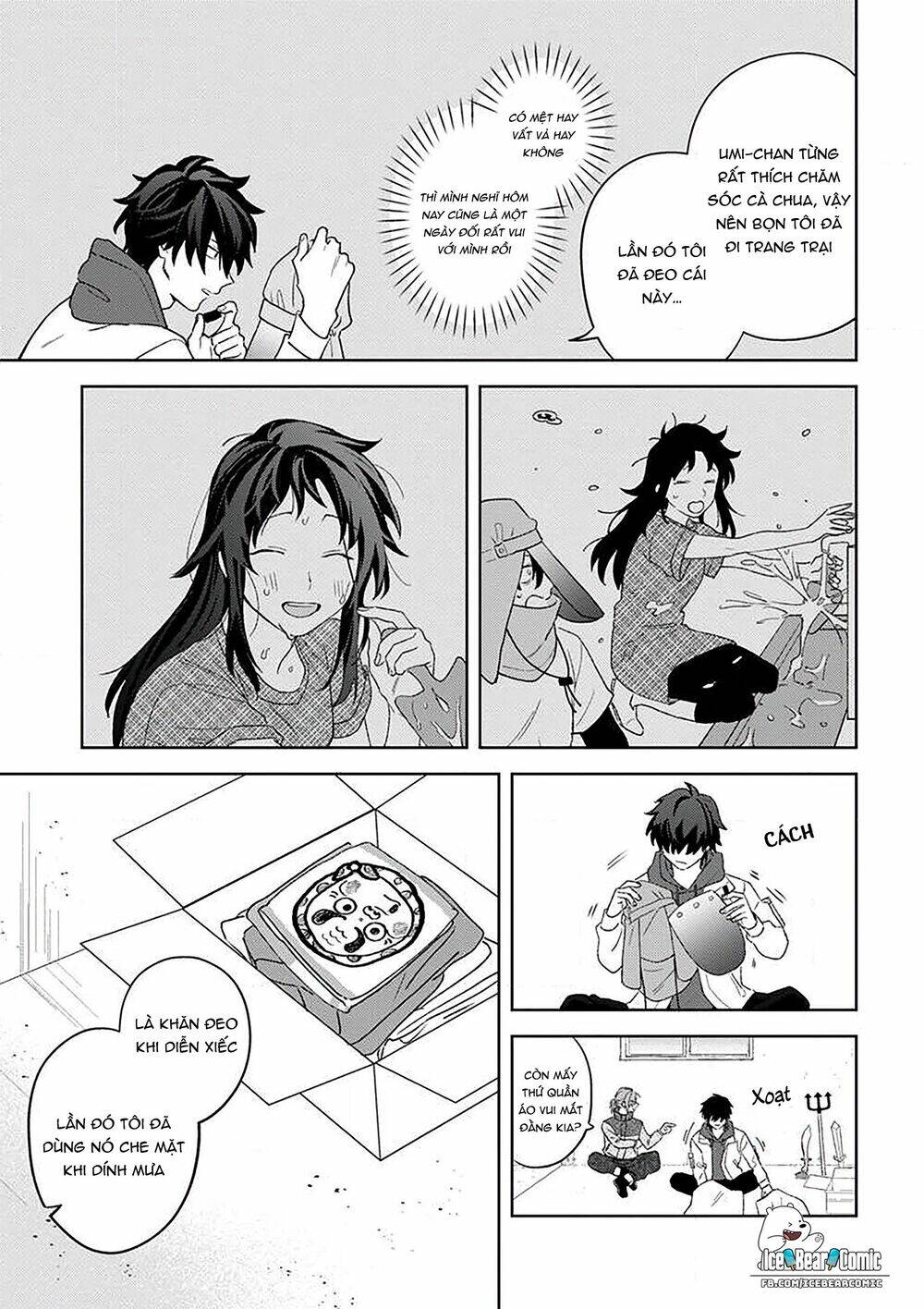 chàng túi giấy đang yêu chapter 14 15