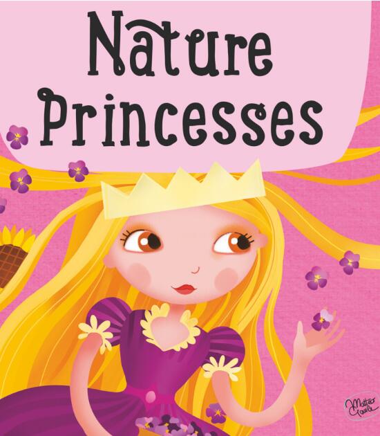 Bộ xếp hình 60 miếng NÀNG CÔNG CHÚA THIÊN NHIÊN  của hãng Sassi Junior NATURE PRINCESS