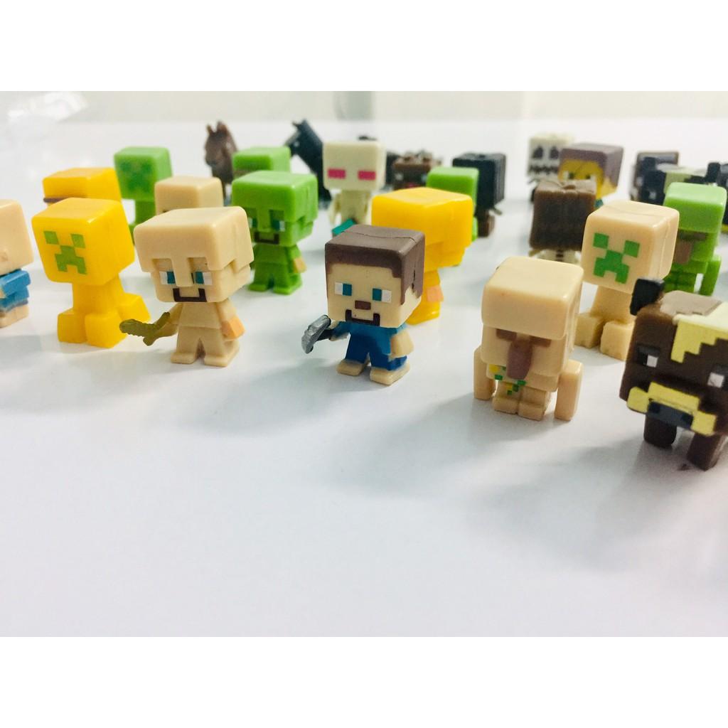 Combo 36 nhân vật mini figure minecraft 1