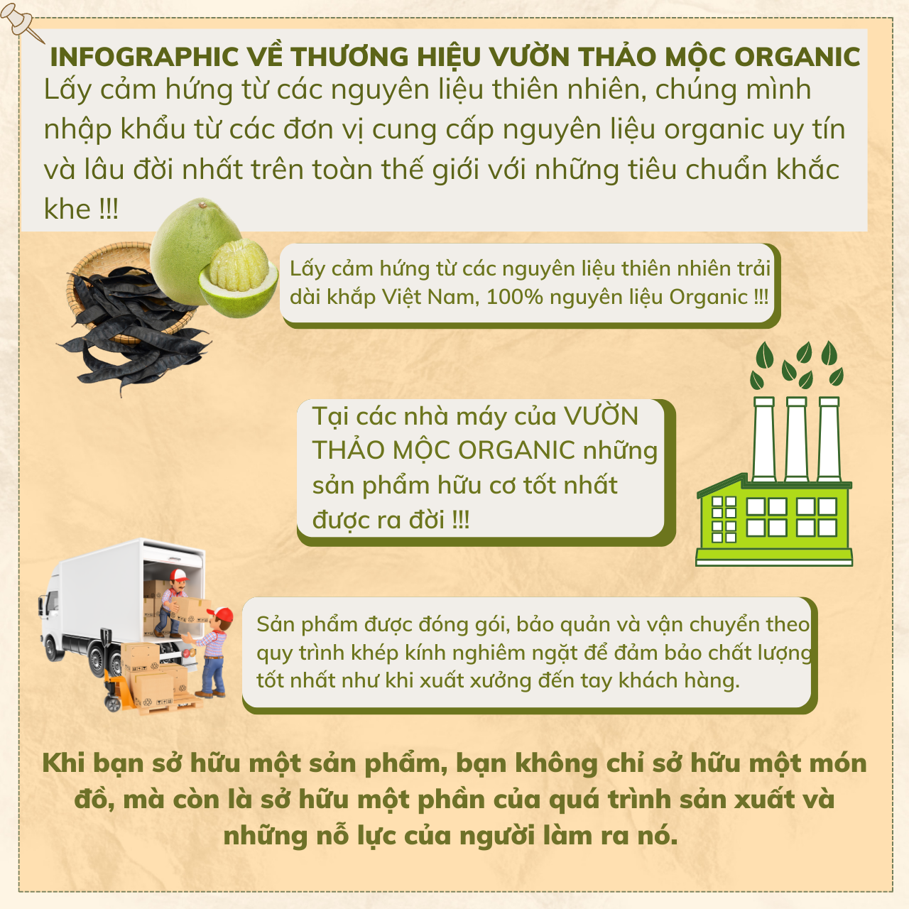 Dầu Gội Bưởi VƯỜN THẢO MỘC ORGANIC Nuôi Dưỡng Mái Tóc Khỏe Mạnh  Chai 300/500ml