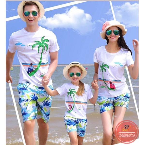 Đồng phục đi biển - ĐỦ SIZE áo và quần