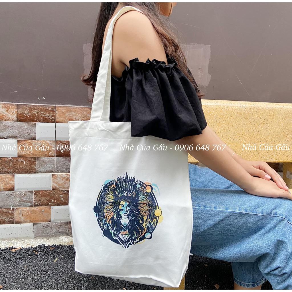 Túi tote vải canvas xịn tổng hợp nhiều mẫu