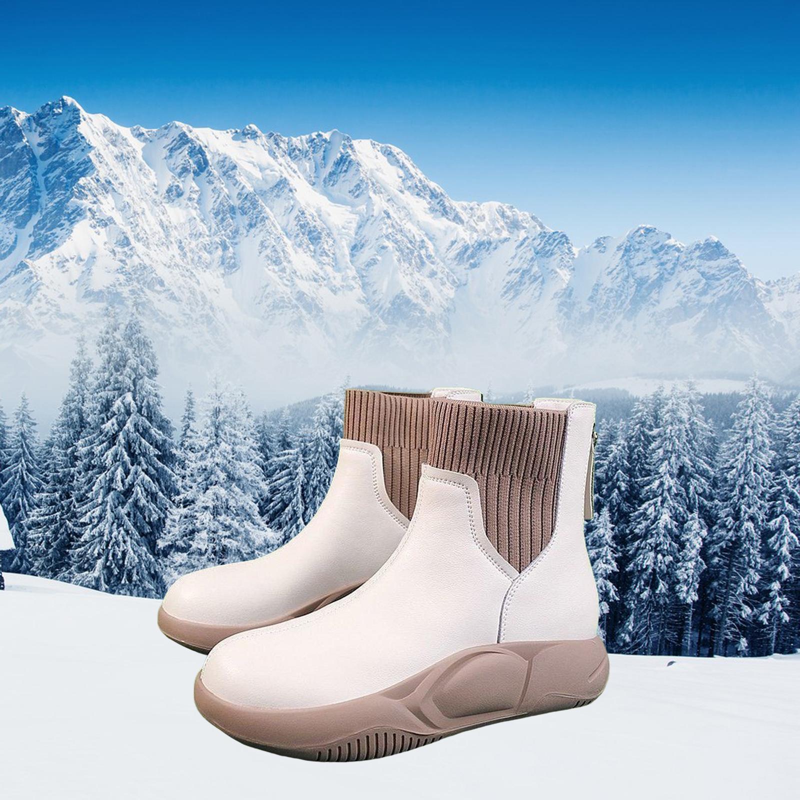 Winter Snow Boots Insulated Ankle Boots Autumn Fashion for Walking Trail