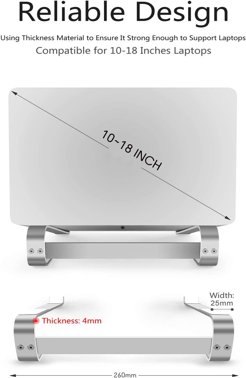 Máy tính bảng máy tính xách tay, máy tính xách tay bằng nhôm nhẹ phổ quát, giá đỡ máy tính xách tay có giá đỡ máy tính xách tay dễ dàng