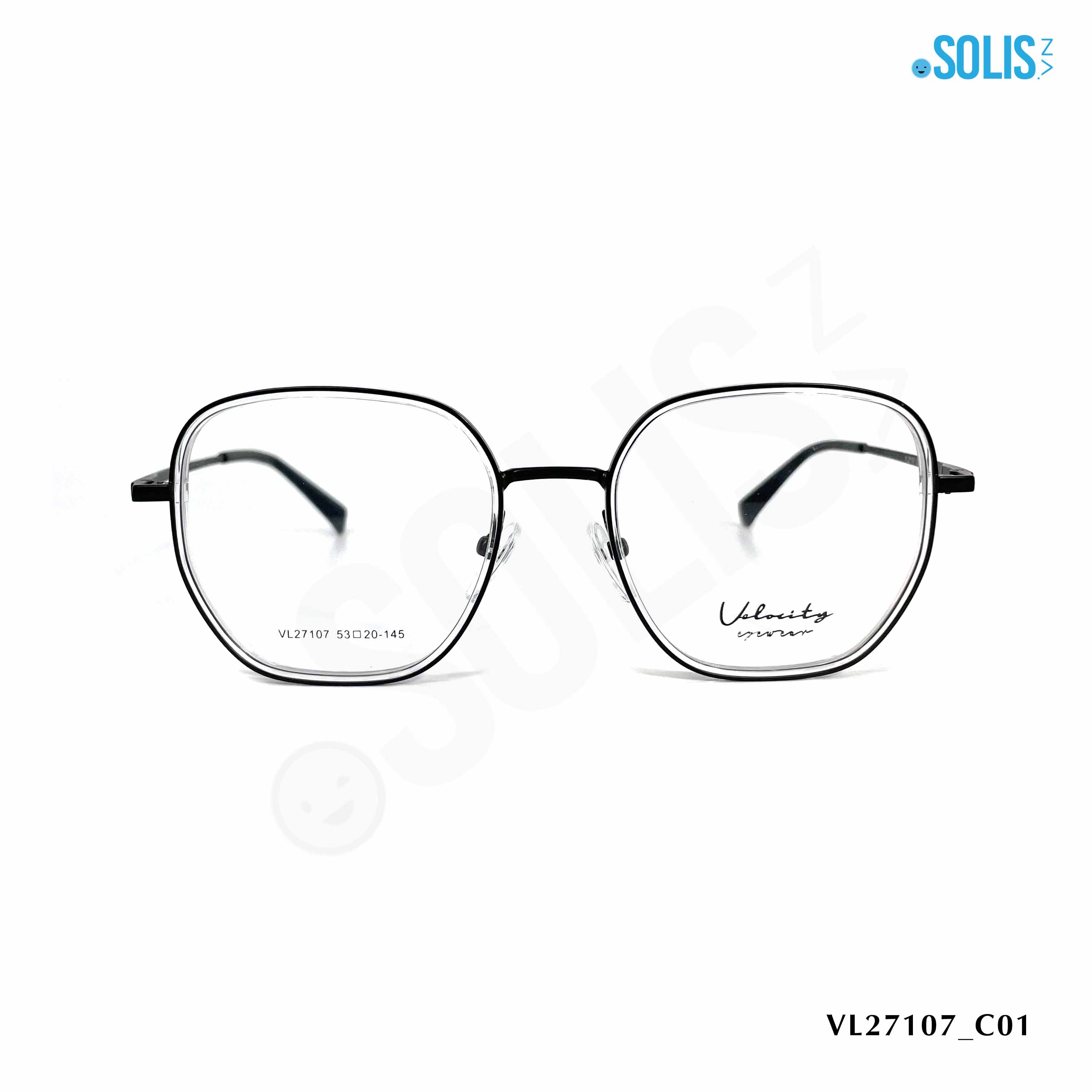 Gọng kính KL hiệu Velocity VL27107 - KÍNH KIM LOẠI HIỆU VELOCITY VL27107 KÍCH THƯỚC 53-20-145
