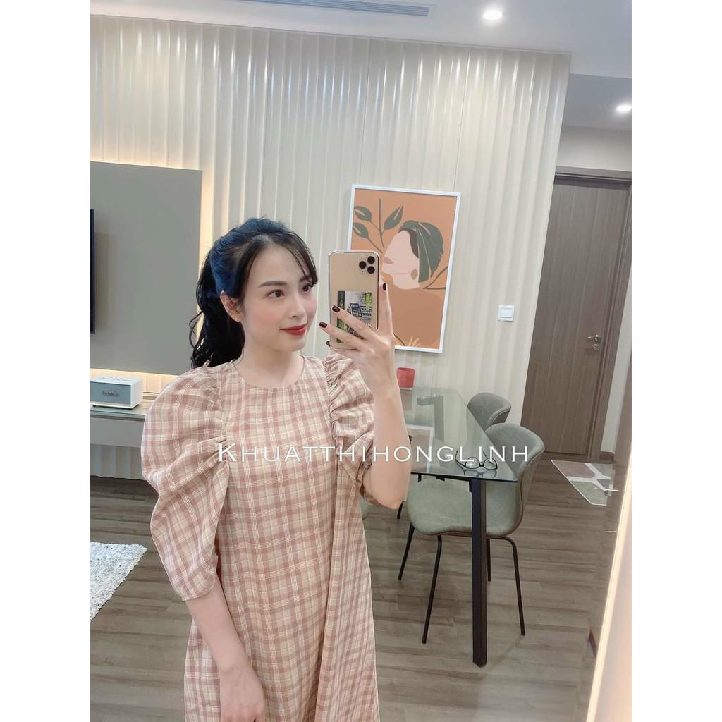 Váy bầu đầm bầu cao cấp️chất lụa Hàn mát mềm mịnthiết kế sang chảnhmặc đi làm đi chơi đều đc️free size