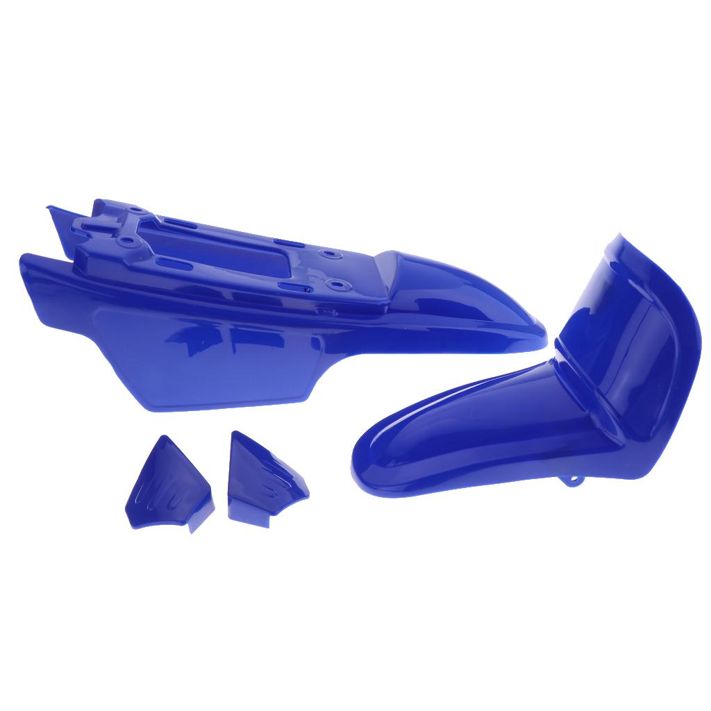 1 Bộ Xe Máy Bánh Xe Bảo Vệ Chắn Bùn Mudguards Bộ dành cho Xe Yamaha PW50 PY50