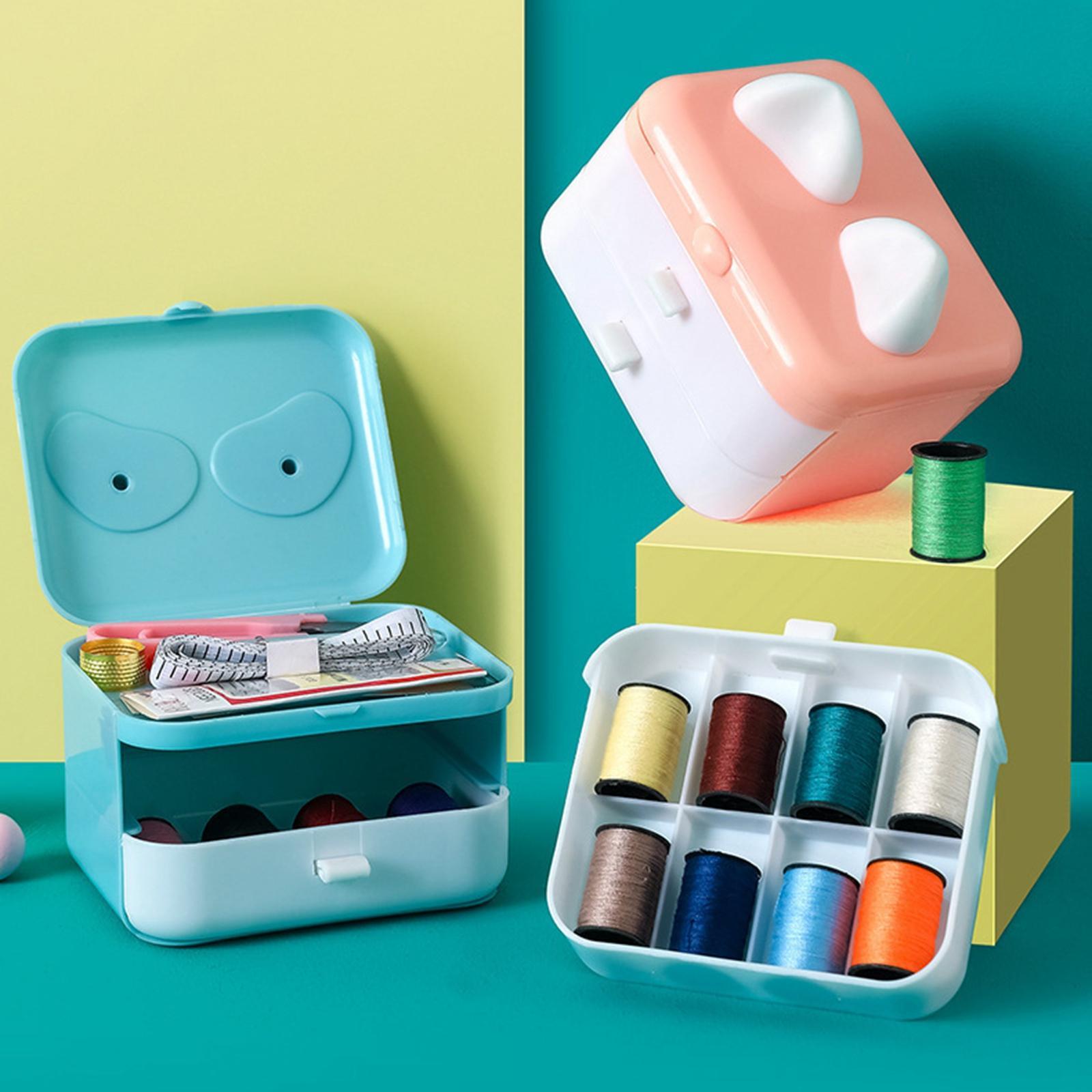 Compact Sewing Box Set Organizer Embroidery Sewing Supplies