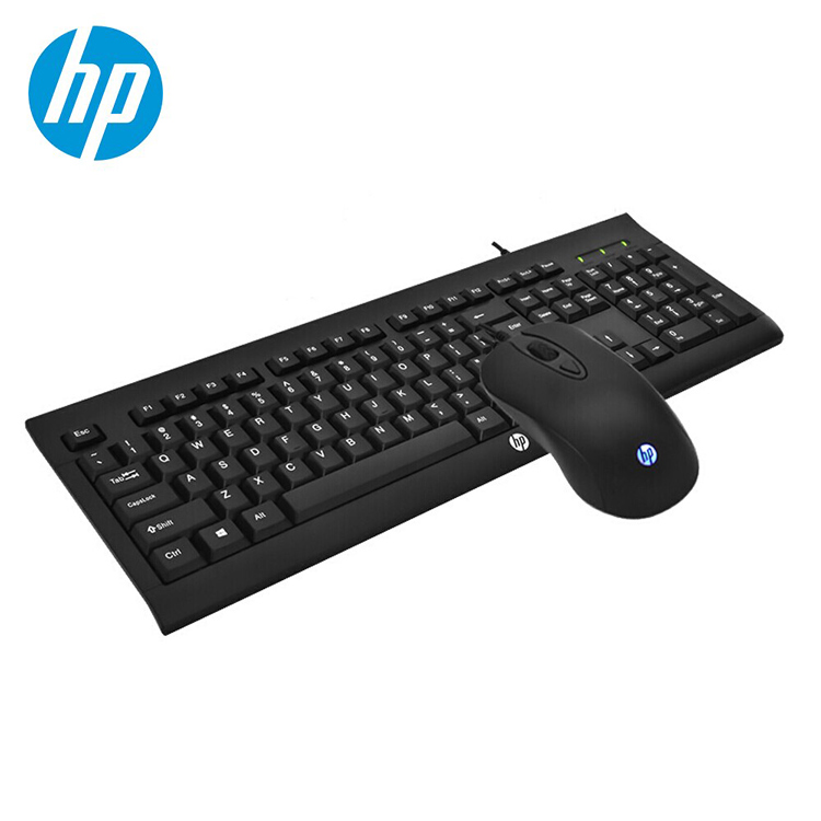Bộ bàn phím và chuột có dây HP KM100 - 1QW64AA - Hàng chính hãng