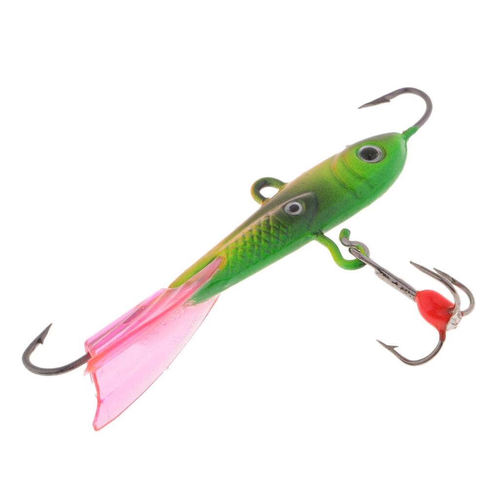 Ice Fishing Lure Bait Straight Up Jigs Fishing Lure Bass Walleye Lure