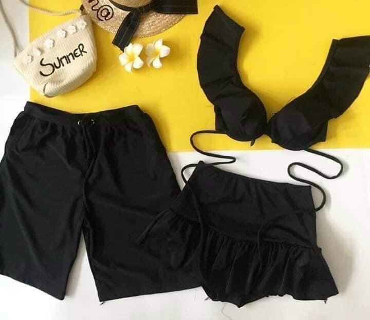 Set Đồ Bơi Nam Nữ 3 Mảnh