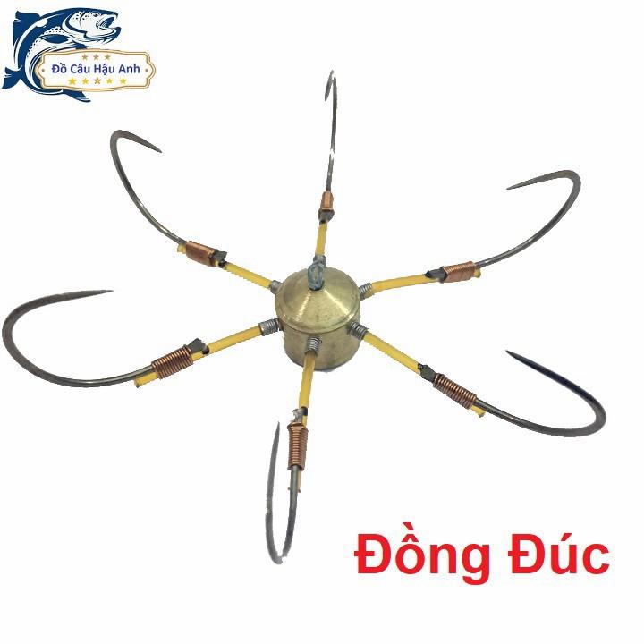 Lưỡi câu lục Chì Đúc Đồng Đúc siêu bén siêu rẻ, lưỡi câu lục