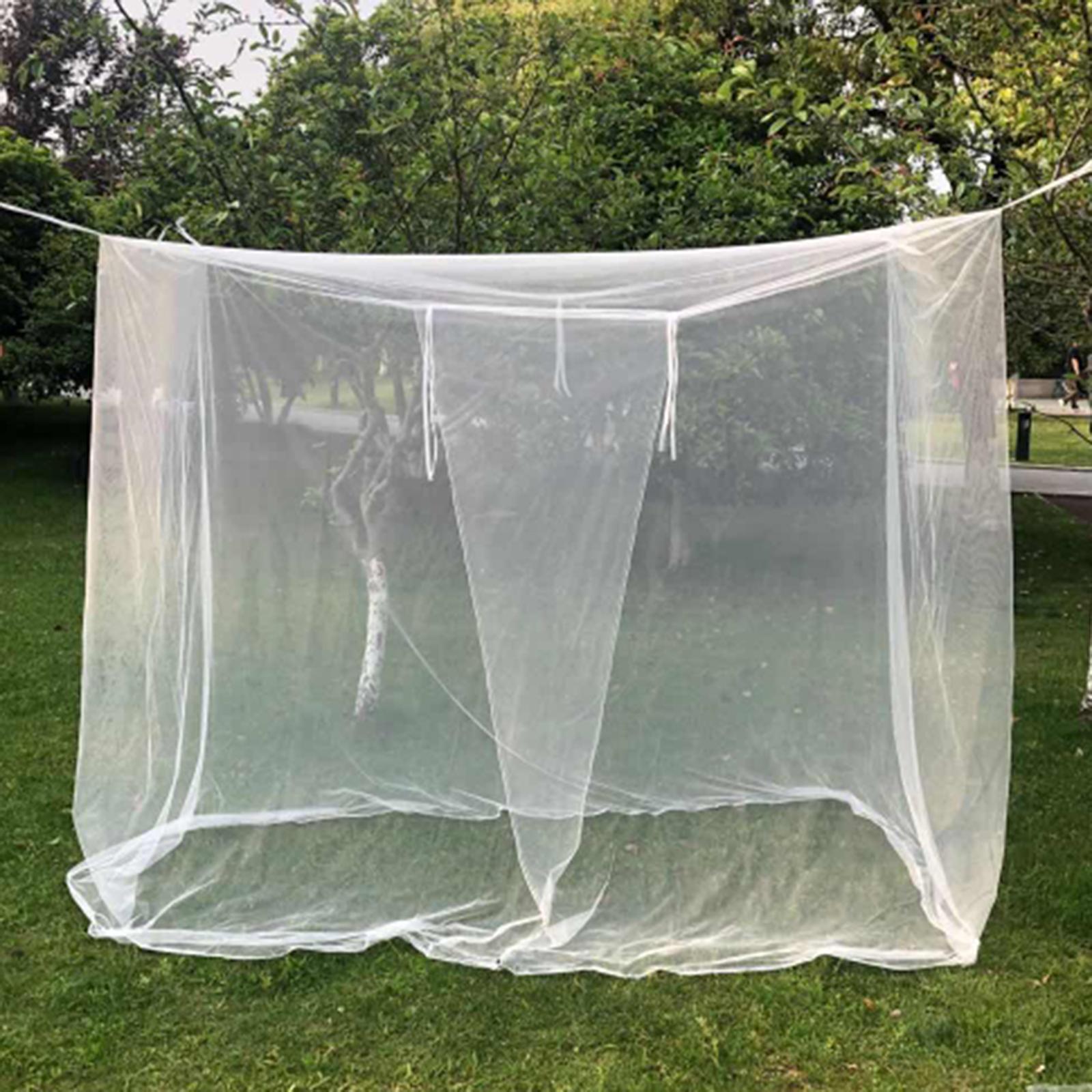 Mosquito Net Outdoors Camping Travel Netting Cover Bed-Curtain 200x200x180cm