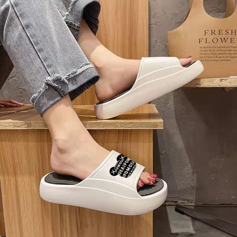 Dép nữ nam thời trang Ulzang Gấu XX Dép bánh mỳ đi không ngấm nước