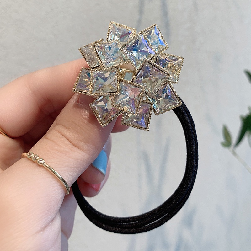 Dây cột tóc đính đá sang trọng cho nữ