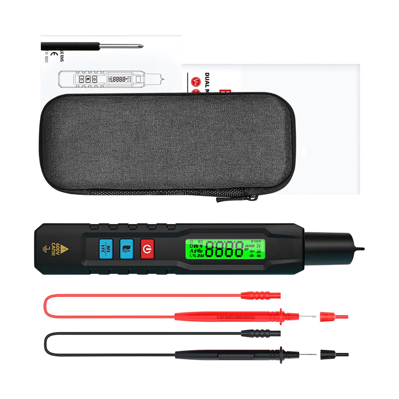 Digital Multimeter LCD Display Continuity Test Automatic for Electricians