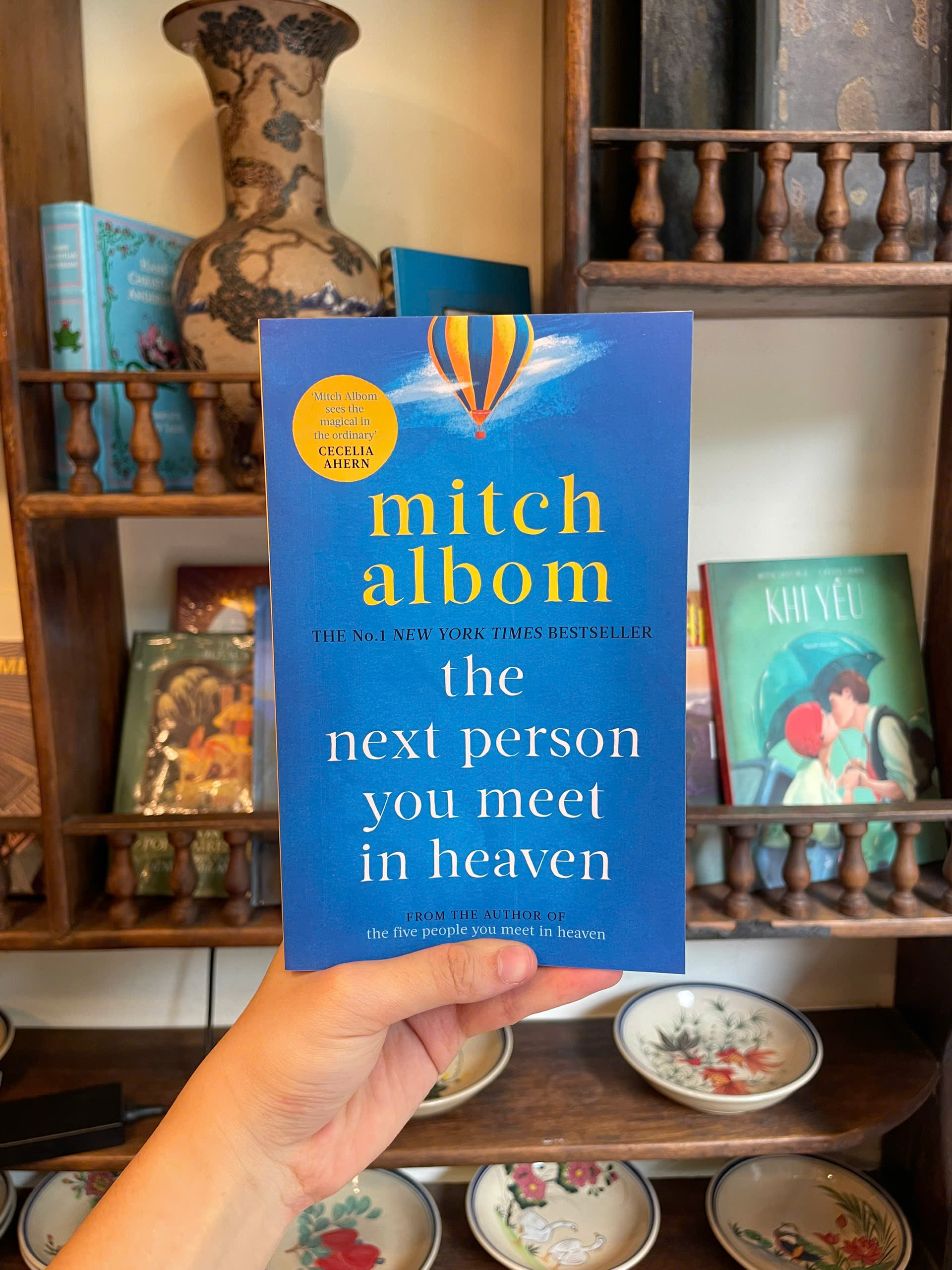 Sách - The Next Person You Meet In Heaven by Mitch Albom/ Tiểu thuyết tiếng Anh/ Fiction/ English
