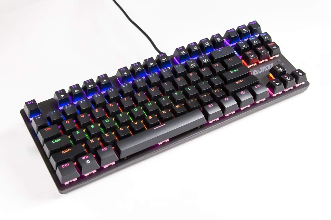 Bàn phím cơ Ajazz AK40 RGB TKL - Hàng chính hãng