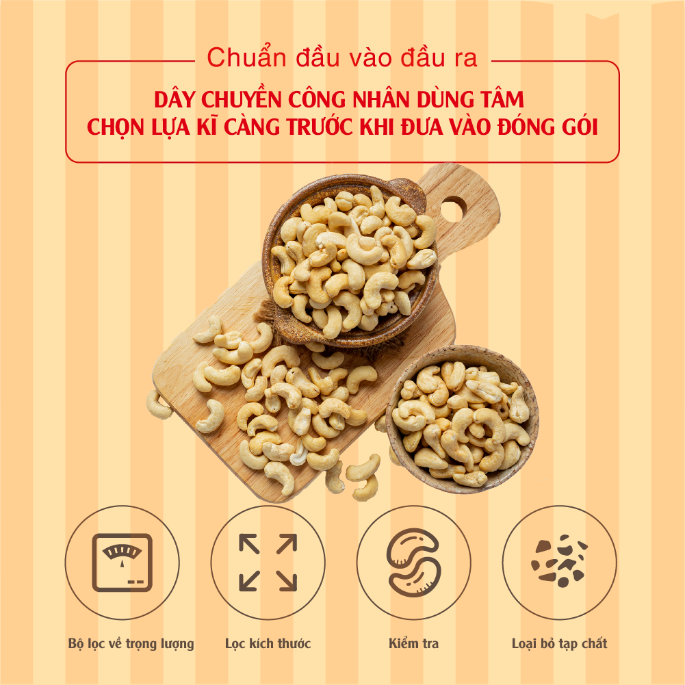 Điều không muối 1kg Dan D Pak