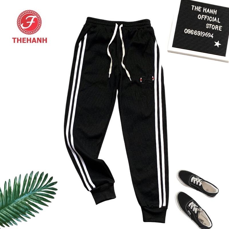 Quần jogger len tăm nữ - quần jogger thun gân