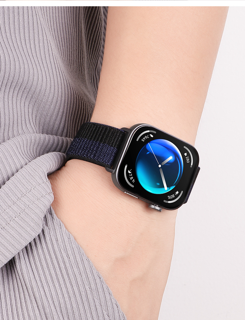 Dây đeo Nylon Loop cho Huawei Watch Fit 3 / Huawei Watch Fit 4 / Huawei Watch Fit 4 Pro - Hàng Chính Hãng