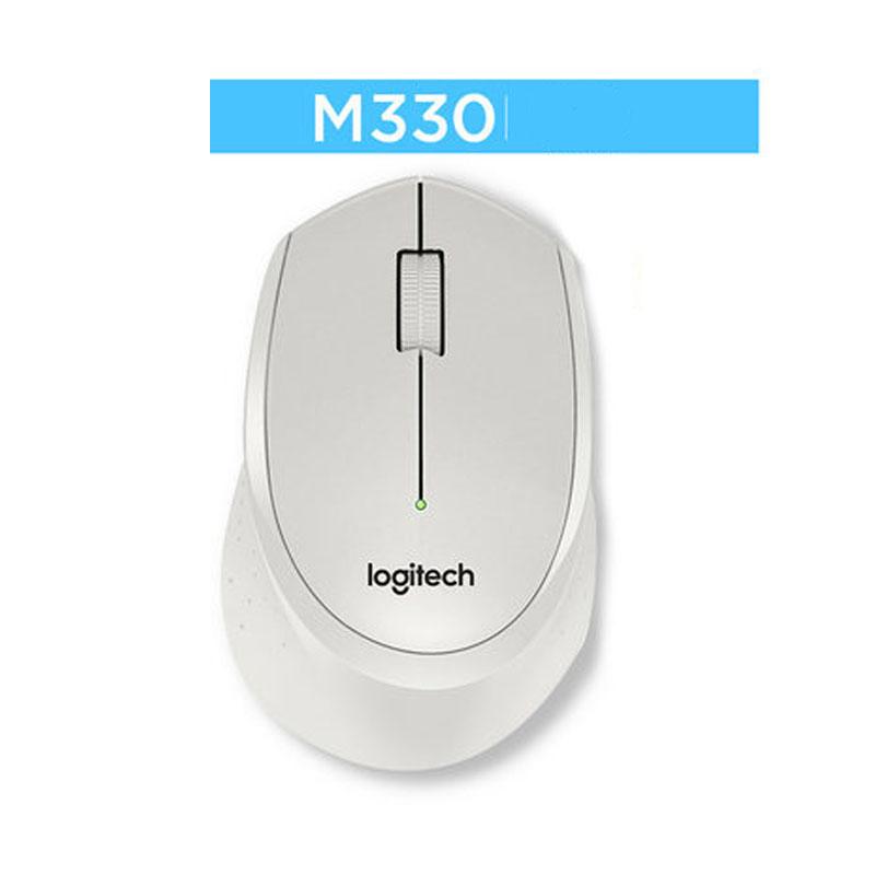 Logitech Ban Đầu M330 Không Dây Silent Chuột Với USB 1000DPI Chuột Quang Cho Văn Phòng/Laptop Chuột Game Thủ