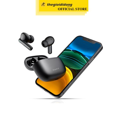 Tai nghe Bluetooth TWS HAVIT TW967 Đen - Hàng Chính Hãng